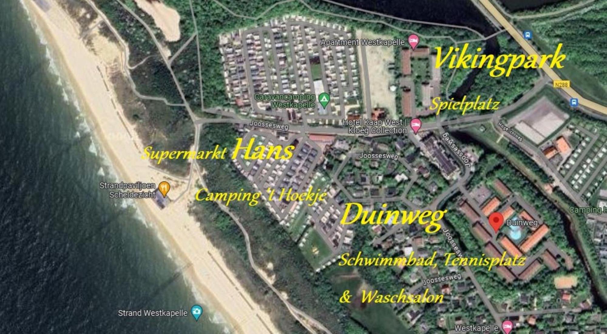 Zeewind Bed By The Sea Apartment เวชต์คาเปลเล ภายนอก รูปภาพ